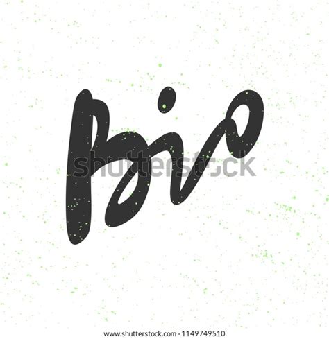 Bio Sticker Social Media Content Vector Stock Vector Royalty Free 1149749510 Shutterstock