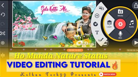 New Ho Munda Status Video 2022 Kinemaster Status Video Editing