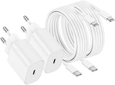 Pack Iphone Schnellladeger T Apple Netzteil Ladeger T W Mit Usb C