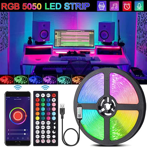 Bande Led Rgb Avec T L Commande Test Et Avis