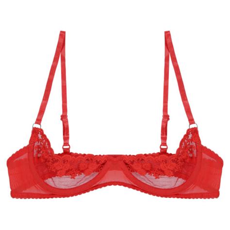 Soutien gorge femme en dentelle demi tasse soutien gorge câblé sexy