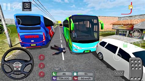 Bus Simulator Indonesia 16 Crazy Driver Bus Game Android Gameplay