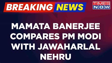 Breaking News West Bengal Cm Mamata Banerjee Takes A Jibe At Prime Minister Narendra Modi