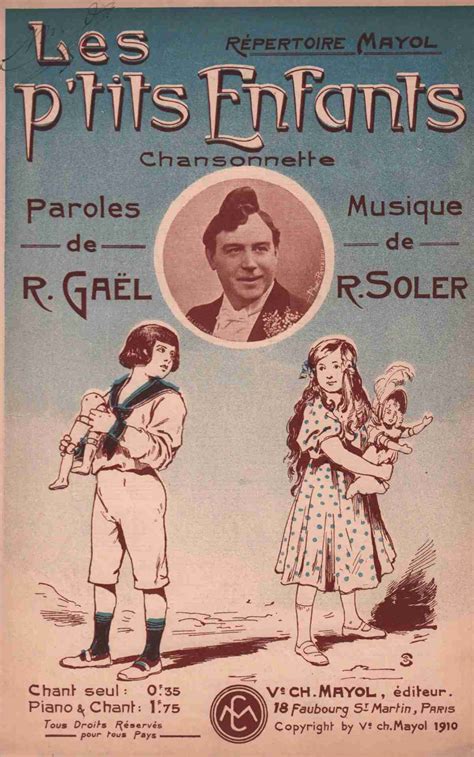 P Tits Enfants Les Le Temps Des Chansons