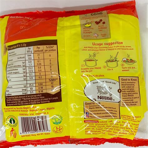 Buy Maggi Cube Seasoning Online