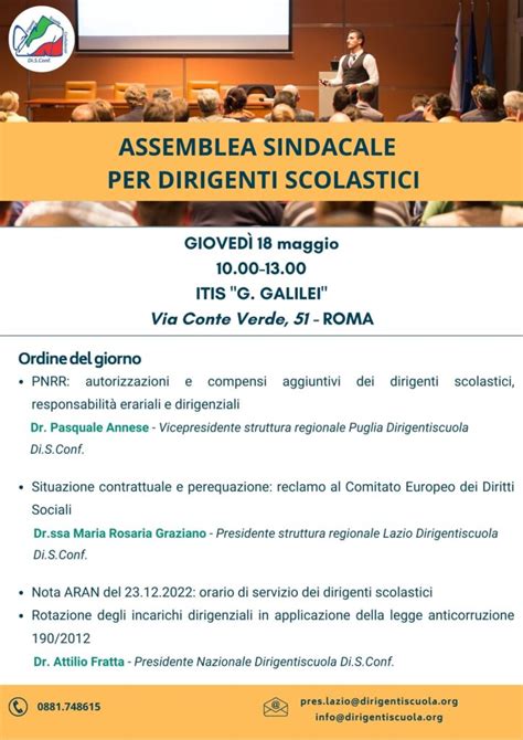 Assemblee Sindacali Dirigentiscuola Dirigentiscuola