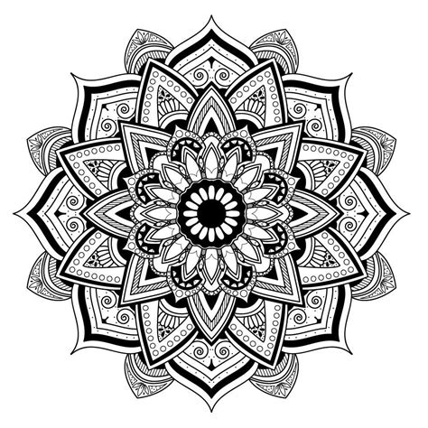 Zentangle Patterns Mandala Pattern Mandala Design Mandala Art