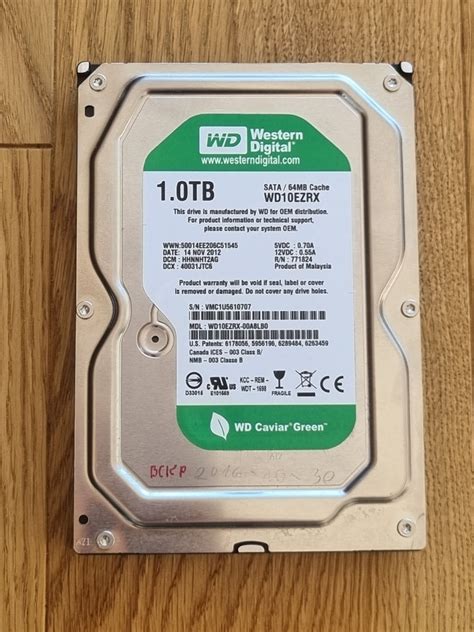 Western Digital Green WD10EZRX 1TB 3 5 SATA III Gdańsk Kup teraz