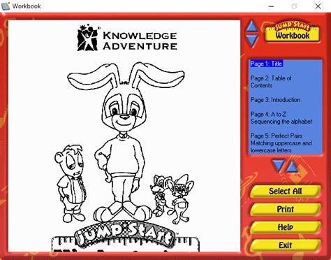 Printable Workbook Jumpstart Wiki Fandom
