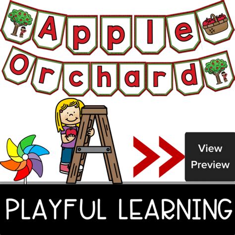 Apple Orchard Dramatic Play Play To Learn Preschool