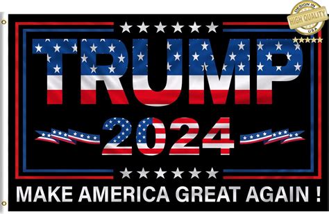 Buy Ciniqy Trump 2024 Flag Make America Great Again Double Sided