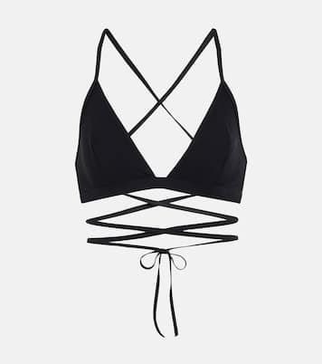 Solange Bikini Top In Black Isabel Marant Mytheresa