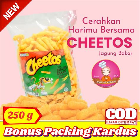 Jual Tes Cheetos Jagung Bakar G Cheetos Balado Cemilan Ribhun