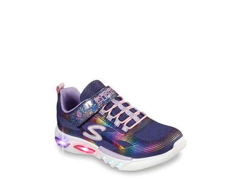 Skechers S Lights Glow Brites Light Up Sneaker Kids Free Shipping