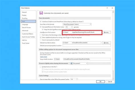Wo In Word Tempor Re Dateien Gespeichert Werden