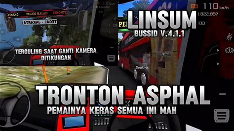 Moment Terguling Gara Gara Batu Balap Asphalt Bussid Speed Ori Tronton