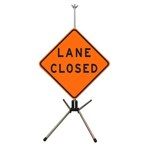 Sign – Lane Closed – Film and Event Solutions