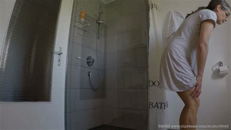 Filming Myself In The Shower Part Mp Amateur Housewife With Huge Tits Clips Sale