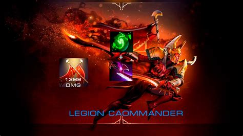 Dota Legion Commander Duel Damage Youtube