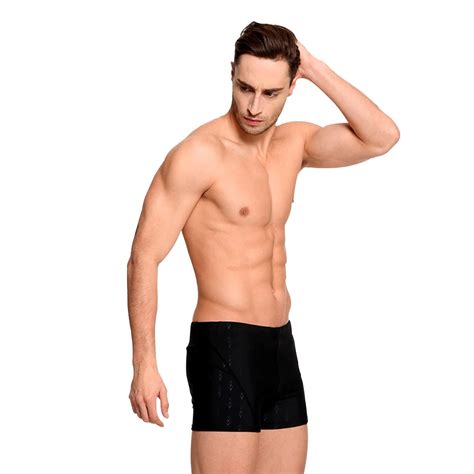 New Swimwear Men Swimsuit Sexy Swimming Trunks Sunga Hot Mens Swim