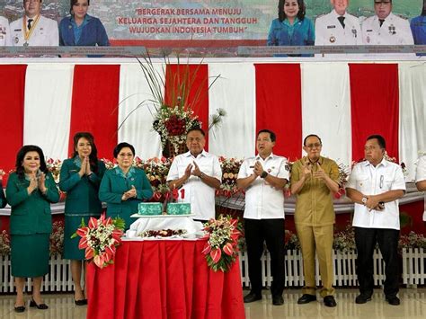 Puncak Peringatan Hari Kesatuan Gerak Hkg Pkk Ke 51 Tahun 2023 Di