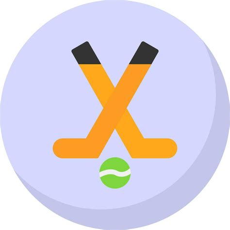 Hockey Stick Vector Icon Design 25432953 Vector Art At Vecteezy