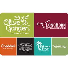 Olive Garden Gift Cards | eBay