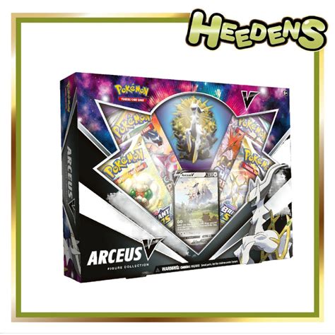 Pokemon Tcg Arceus V Figure Collection Box Shopee Singapore