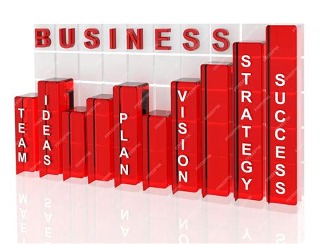 Premium Photo Business Success Graph