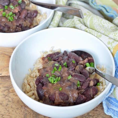 Slow Cooker Red Beans And Rice With Sausage ⋆ 100 Days Of Real Food