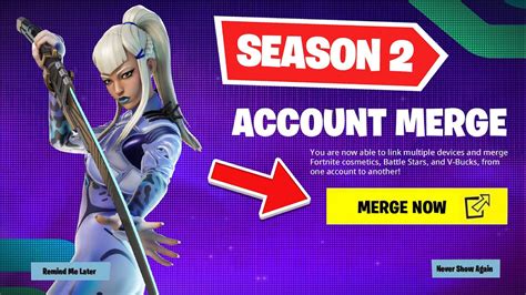 How To Merge Fortnite Accounts Season Youtube