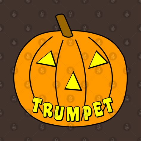 Trumpet Halloween Pumpkin Trumpet T Shirt Teepublic