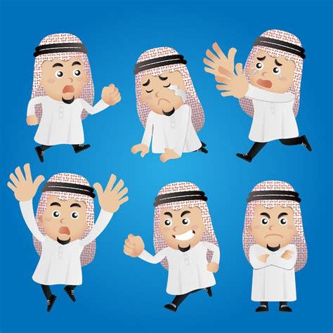 Premium Vector Businessman Set