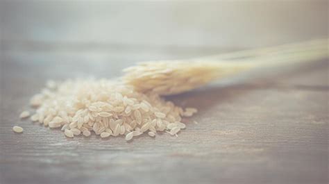 Granos saludables El mundo del arroz marrón Foto Premium