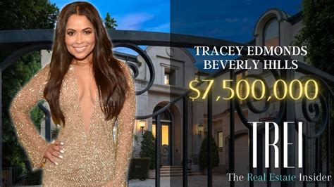 Tracey Edmonds House Tour Beverly Hills 7 500 000 YouTube