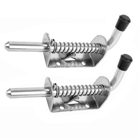 2 Piece Spring Bolt Stainless Steel Bolt Bolt Gate Bolt Door Bolt