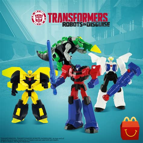 Mcdo Happy Meal Transformers Robots In Disguise Shopee Philippines