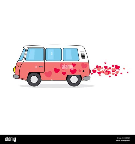 Cartoon Style Van Hi Res Stock Photography And Images Alamy