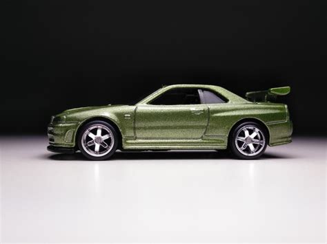 Nissan Skyline R Hot Wheels Custom Real Rubber Tires Etsy