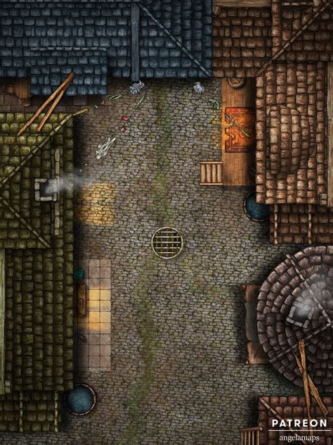 Alley Angela Maps Free Static And Animated Battle Maps For Dandd