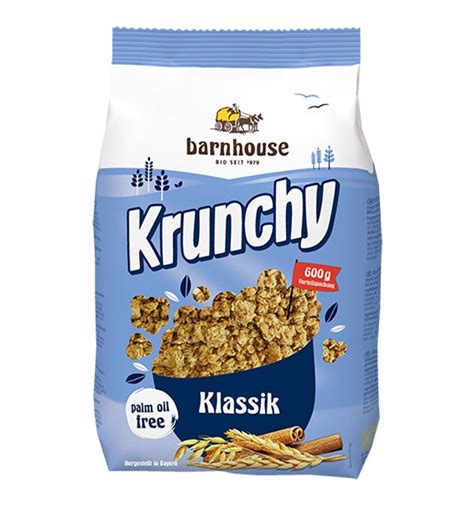 Barnhouse Krunchy Müsli Bio Müsli ohne Palmöl Utopia de