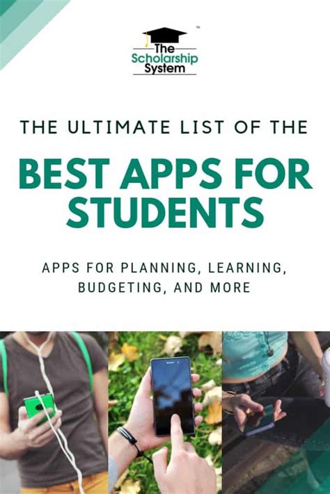 ultimate list    apps  students  scholarship system