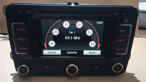 Original Autoradio Navigation Vw Rns Eu Golf Vii Passat Caddy