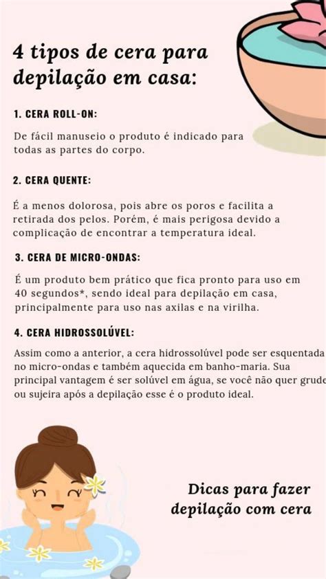 4 Tipos de Cera para Depilação