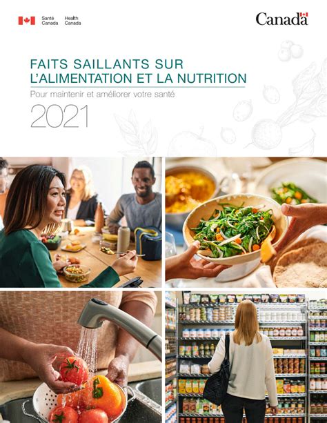 Faits Saillants Sur L Alimentation Et La Nutrition Canada Ca