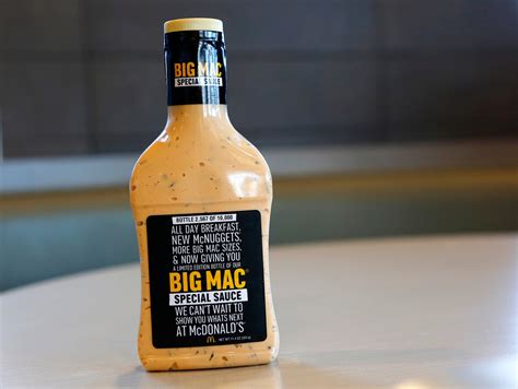 Big Mac Lovers Line Up For Mcdonald S Bottled Special Sauce