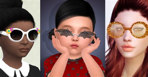 Sims Cc Sunglasses To Keep Your Sims Eyes Protected