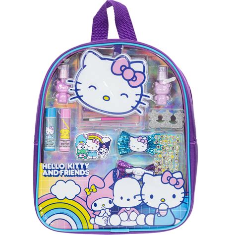 Hello Kitty Kids Collection - Townley Girl Makeup Filled Backpack ...