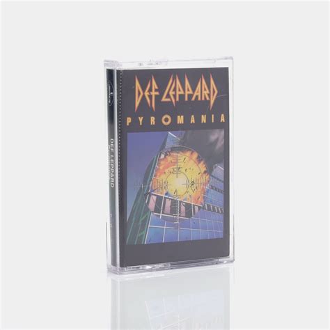 Def Leppard Pyromania Cassette Tape