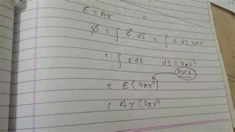 The Electric Field In A Certain Region Is Acting Radially Outward And